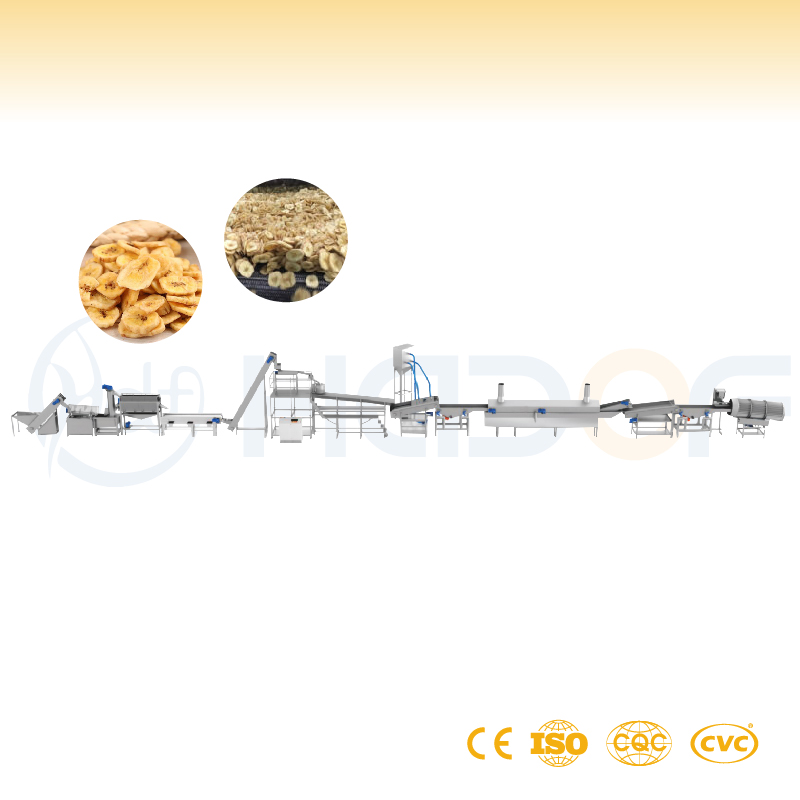 Línea De Producción De Chips De Banano